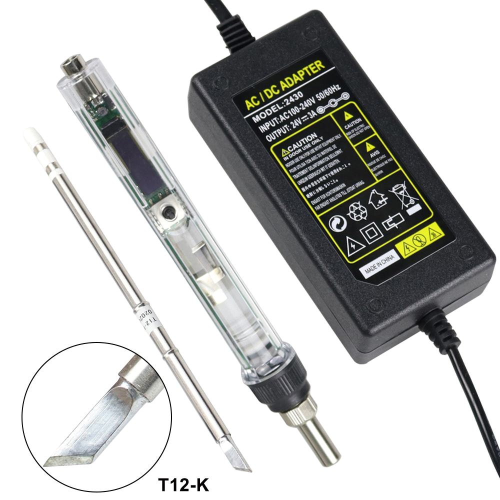 Digital Soldering Station T12 - T12 Elektrische Soldeerbout Kit DC 12-24