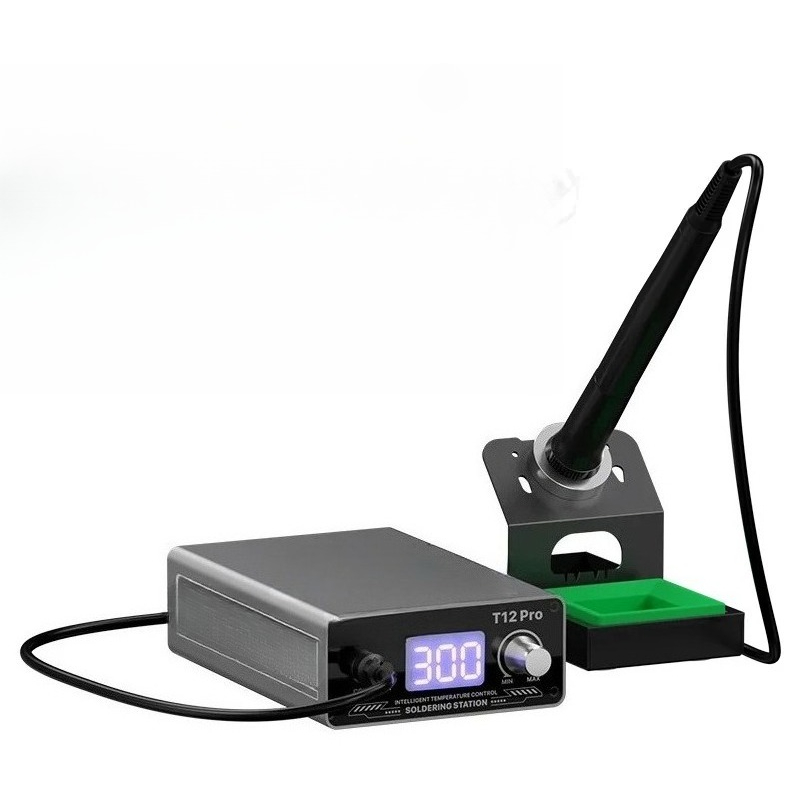 Digital Soldering Station T12 - Snelle verwarming, nauwkeurige temperatuurregeling, soldeer- en