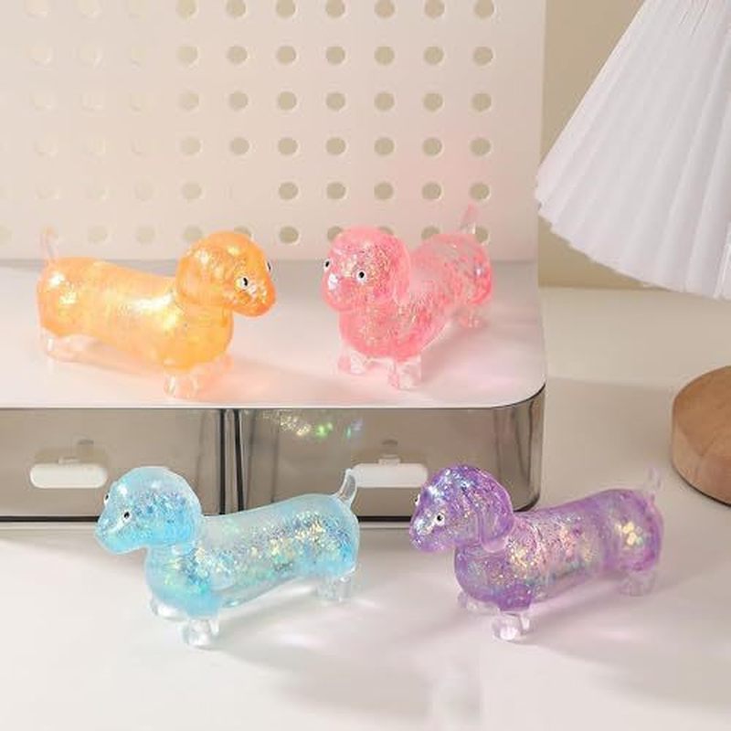 Hand Tools - Glitter Teckel Zachte Stretch Squeeze Gadget