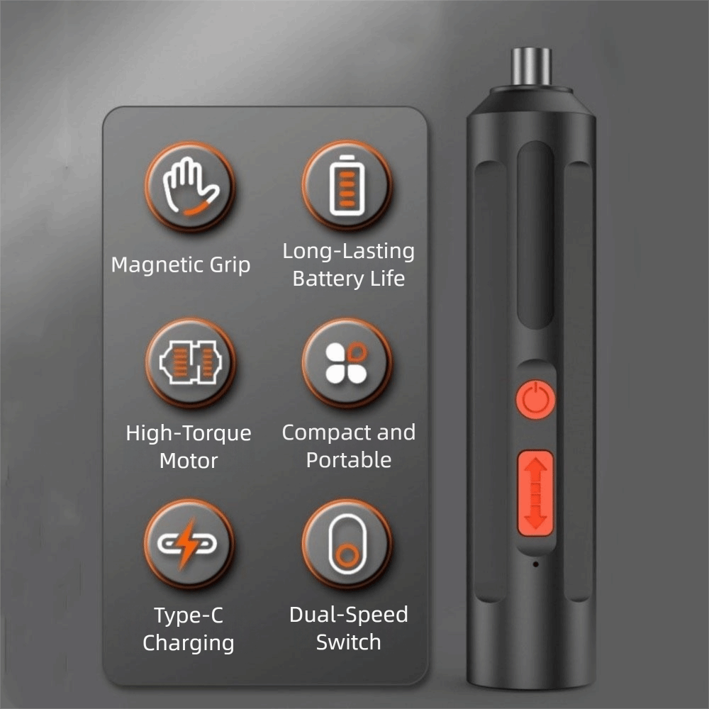 Electric Screwdriver Rechargeable Usb - USB oplaadbare draadloze elektrische schroevendraaier Precisie