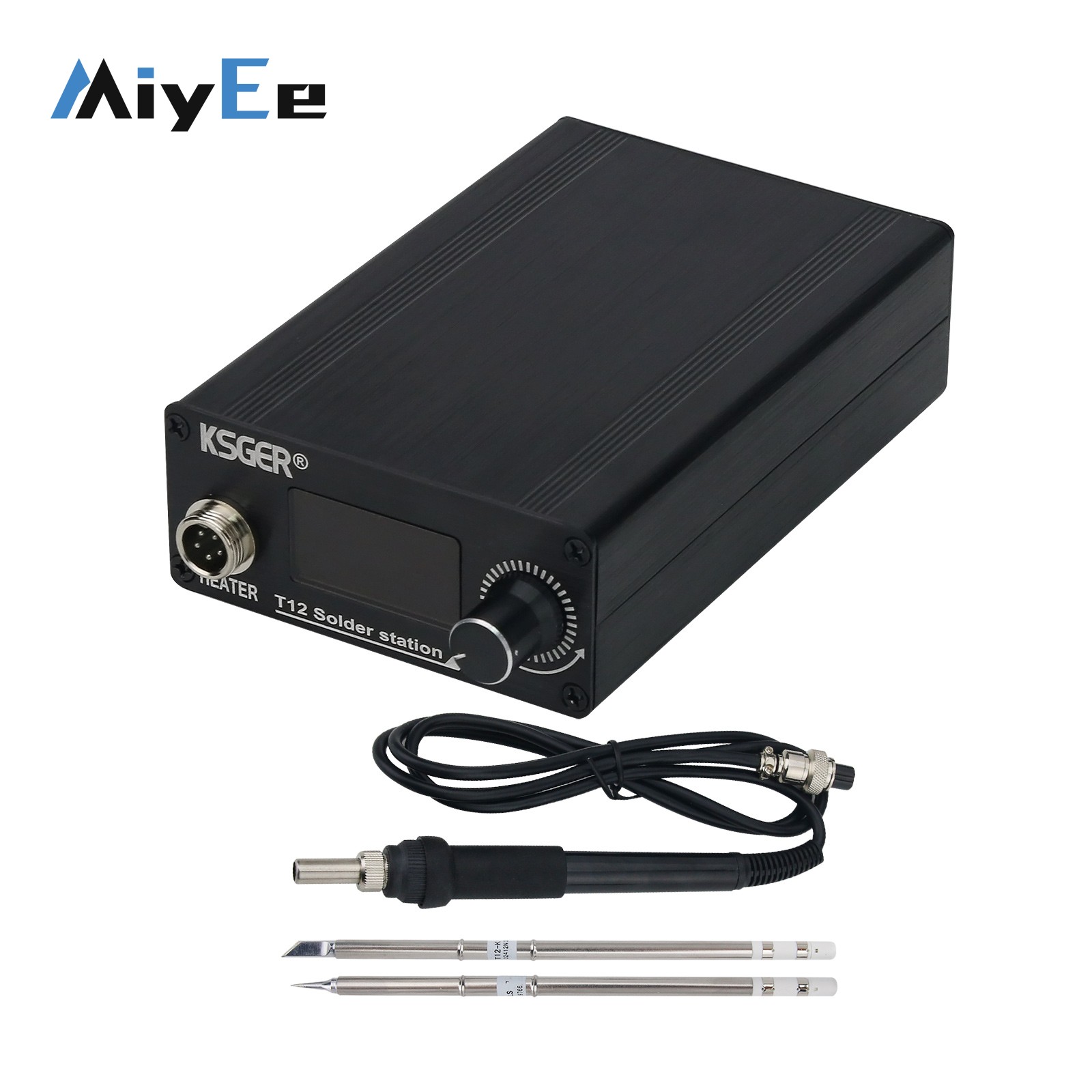 Digital Soldering Station T12 - KSGER STM32 V3.1S T12 120W OLED-soldeerstation