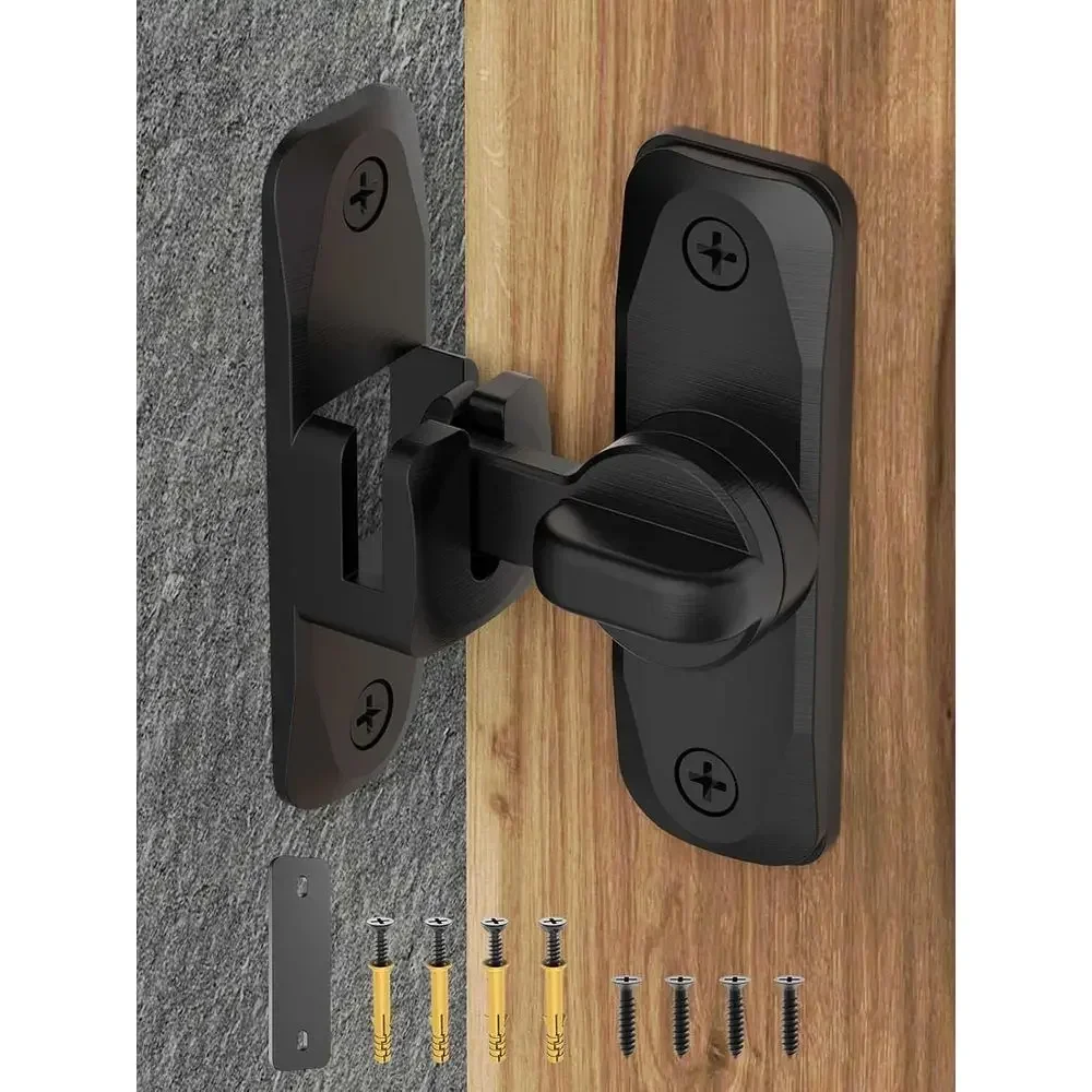 Hardware - 90/180 graden draaibare schuurdeurvergrendeling, beschermt de