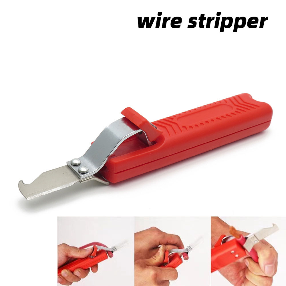 Automatic Wire Stripper Cutter - 1 stuks handmatige draadstripper, multifunctionele draagbare