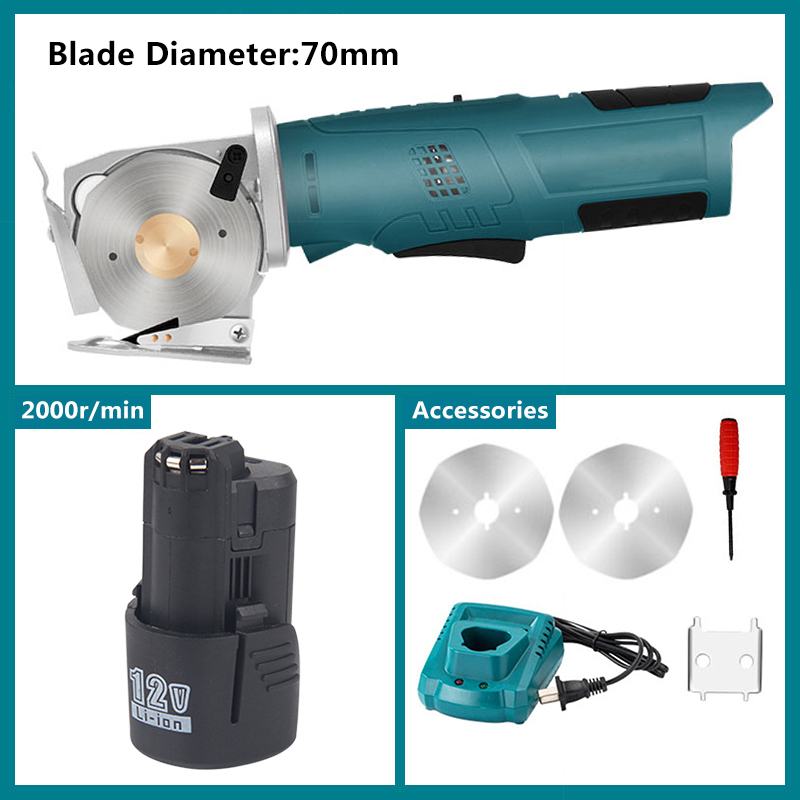 Cordless Rotary Tool Kit Accessories - 12V Elektrische Ronde Schaar Draadloze Elektrische
