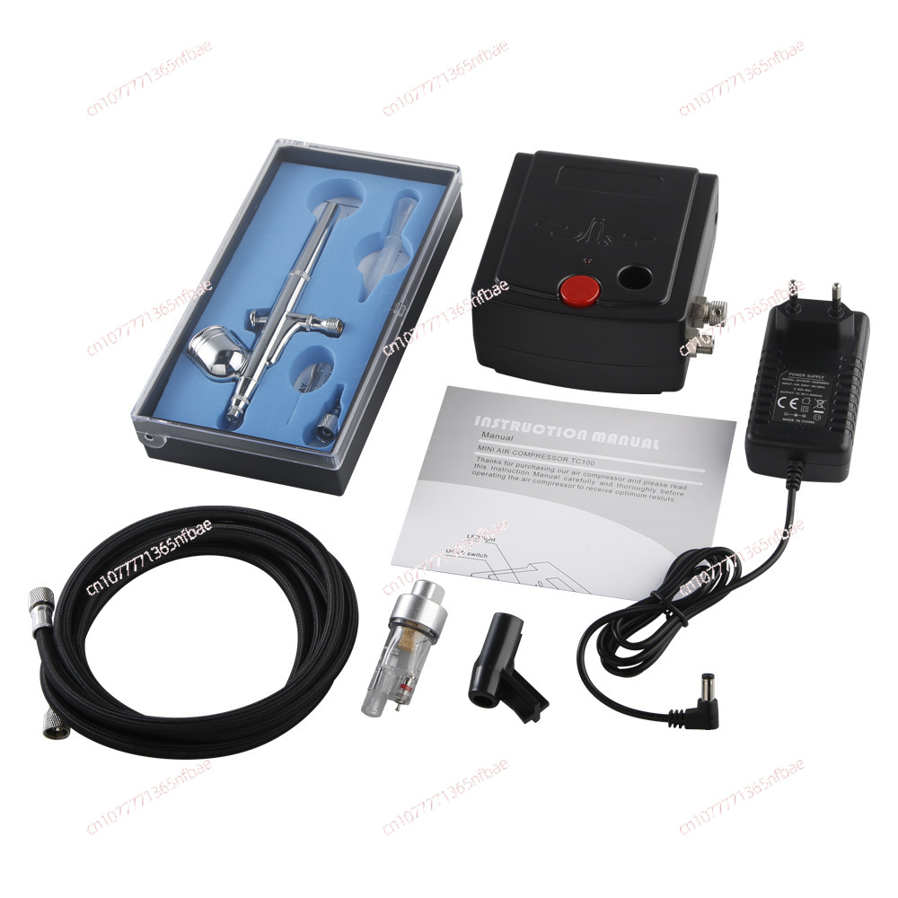 Airbrush Kit With Mini Compressor - Mini Airbrush Compressor Set met automatische