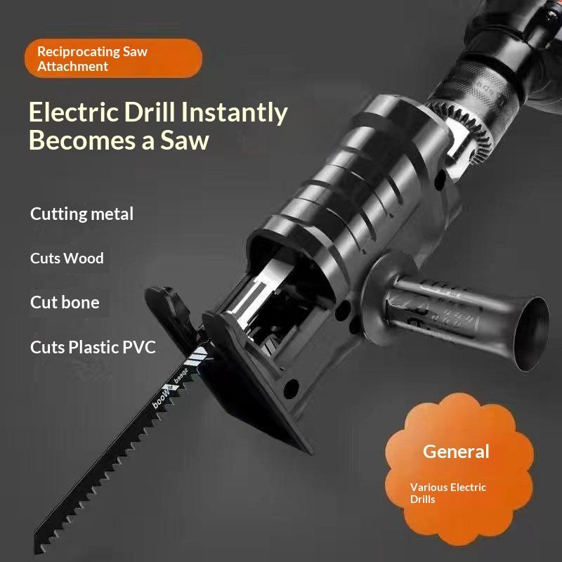 ♥ Elektrische boormachine naar - Reciprocating Saw Attachment Drill recensie en prijs