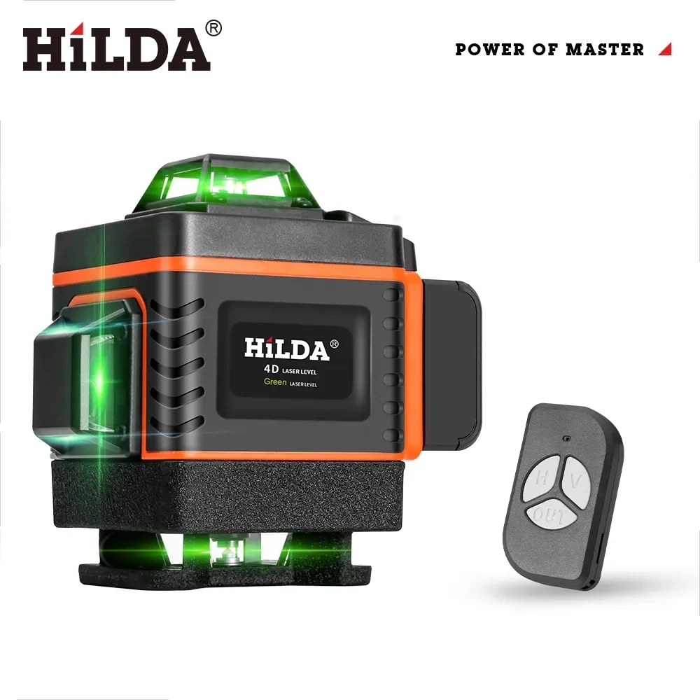 HILDA 16/12 Lijnen 4D Laser Ni - Laser Level 16 Lines 4D Green recensie en prijs