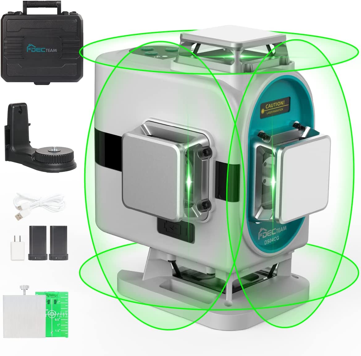 DS04CG Zelfnivellerende 16 Kru - Laser Level 16 Lines 4D Green recensie en prijs