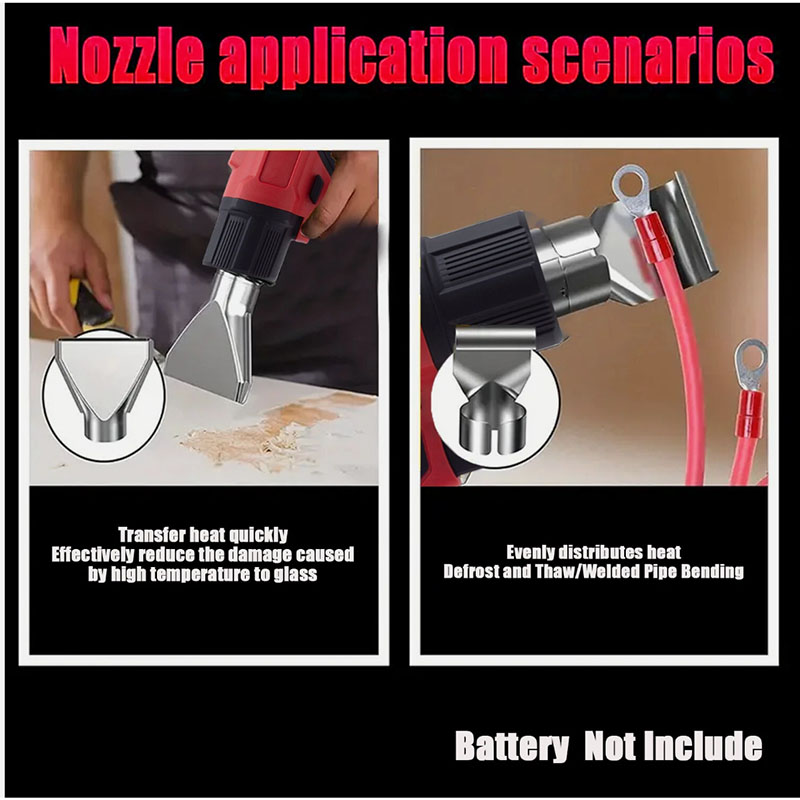 Draadloze heteluchtpistool com - Cordless Heat Gun For Shrink Tubing recensie en prijs