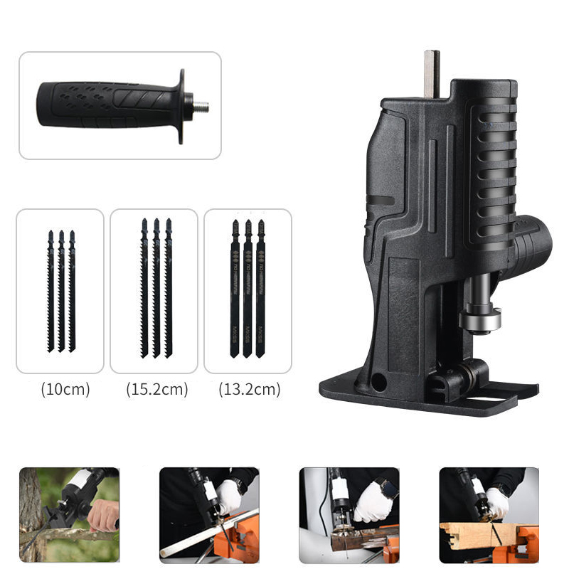Handbediende elektrische boorm - Reciprocating Saw Attachment Drill recensie en prijs