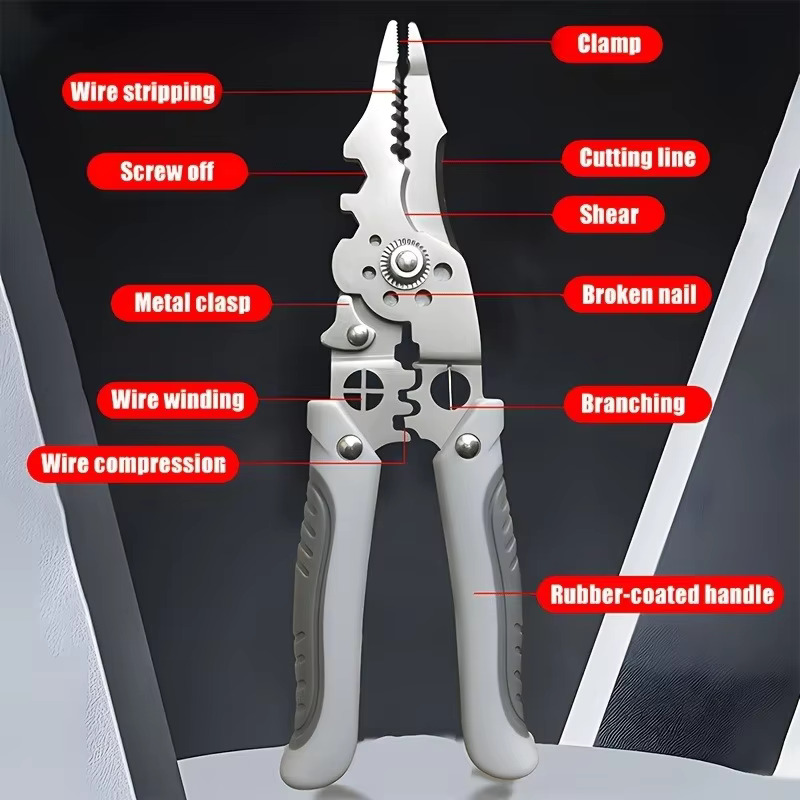 8,5 inch multifunctionele indu - Automatic Wire Stripper Cutter recensie en prijs
