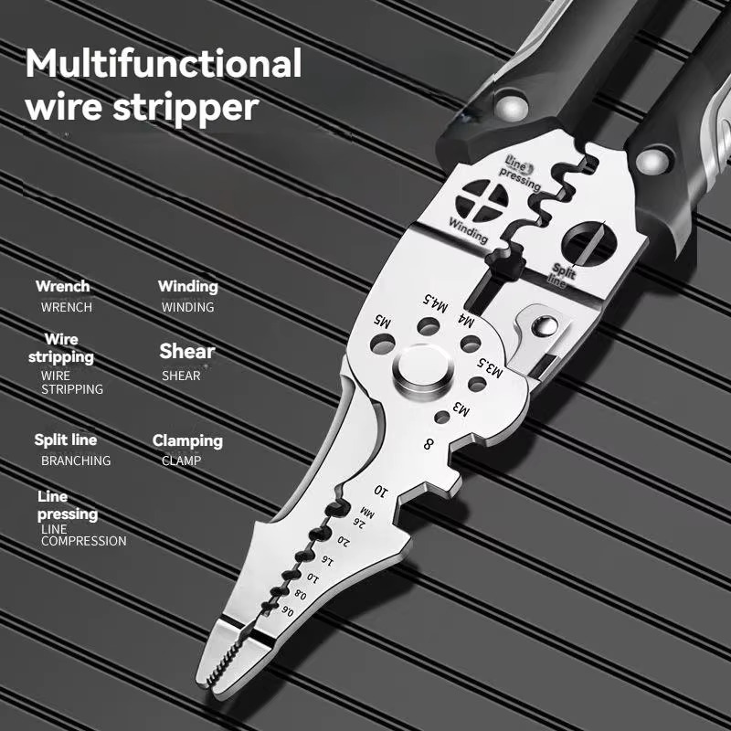 8,5 inch multifunctionele indu - Automatic Wire Stripper Cutter recensie en prijs