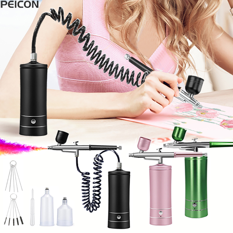 Airbrush Schilderen Airbrush m - Airbrush Kit With Mini Compressor recensie en prijs