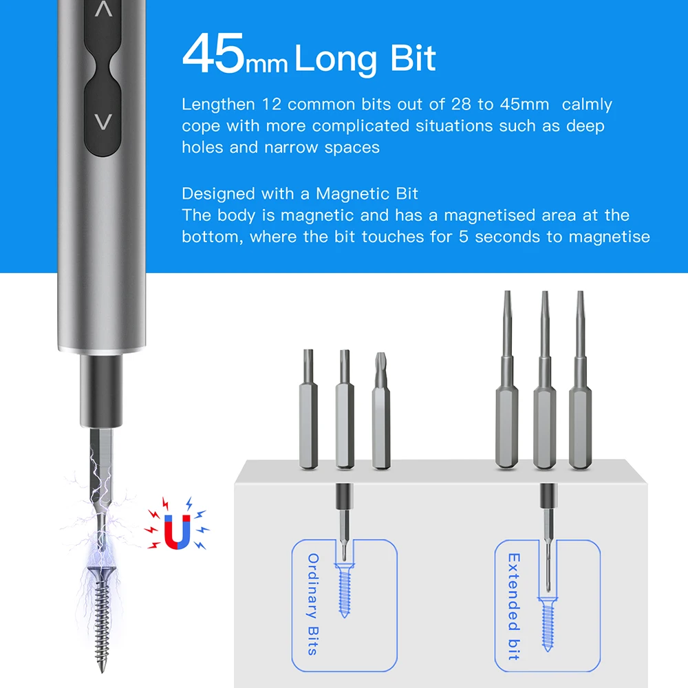 62/6 in1 Precisie Elektrische  - Electric Screwdriver Rechargeable Usb recensie en prijs