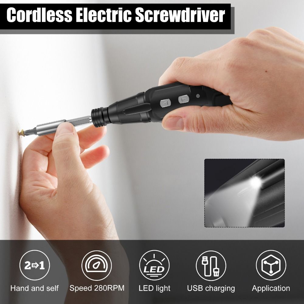 3,6 V elektrische schroevendra - Electric Screwdriver Rechargeable Usb recensie en prijs