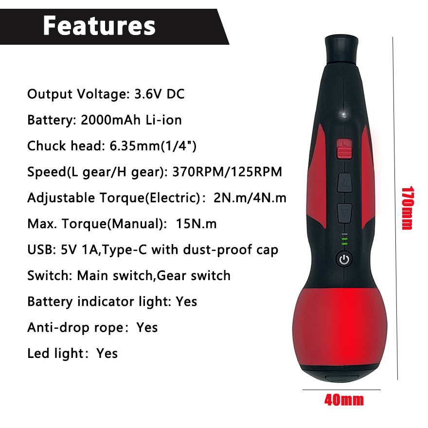 Mini Elektrische Schroevendraa - Electric Screwdriver Rechargeable Usb recensie en prijs