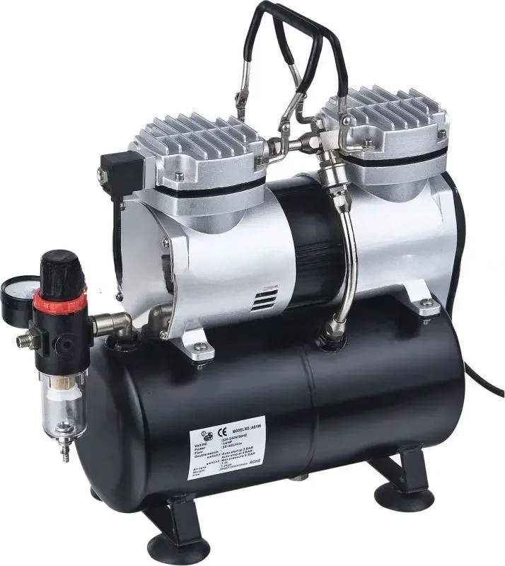 Voor AS196 Mini Airbrush Compr - Airbrush Kit With Mini Compressor recensie en prijs