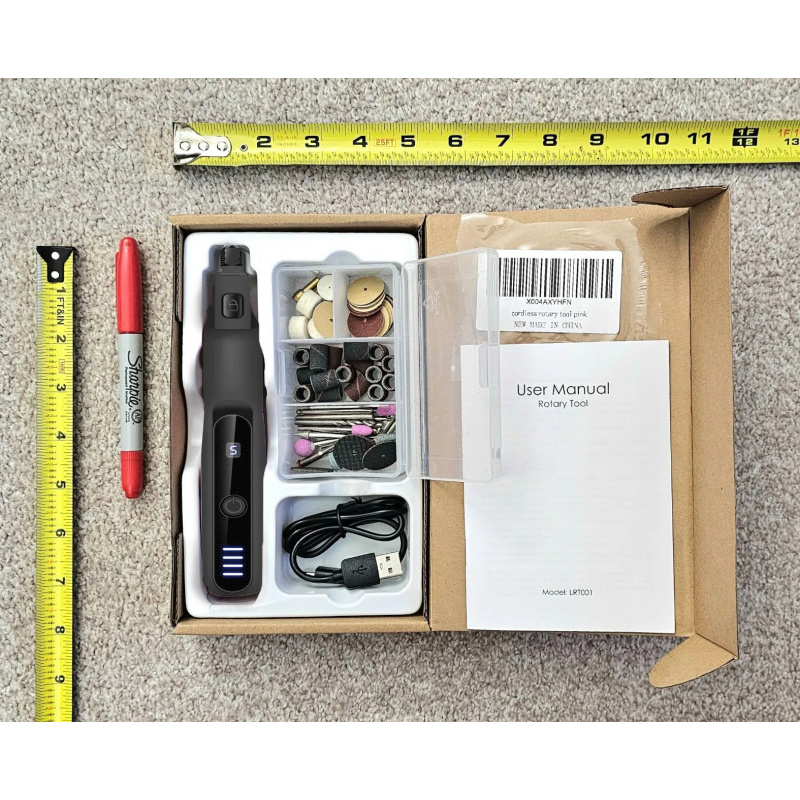 3.7V Draadloze Mini Rotatieger - Cordless Rotary Tool Kit Accessories recensie en prijs