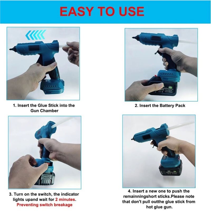 T19C Hotmelt Lijmpistool Draad - Hot Melt Glue Gun Cordless recensie en prijs