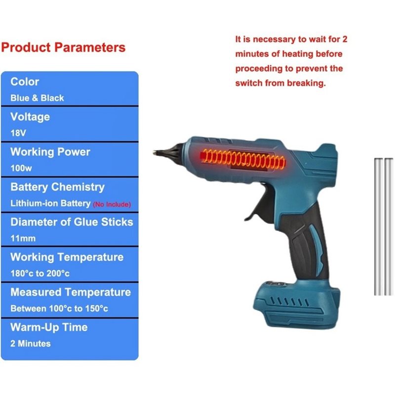 T19C Hotmelt Lijmpistool Draad - Hot Melt Glue Gun Cordless recensie en prijs