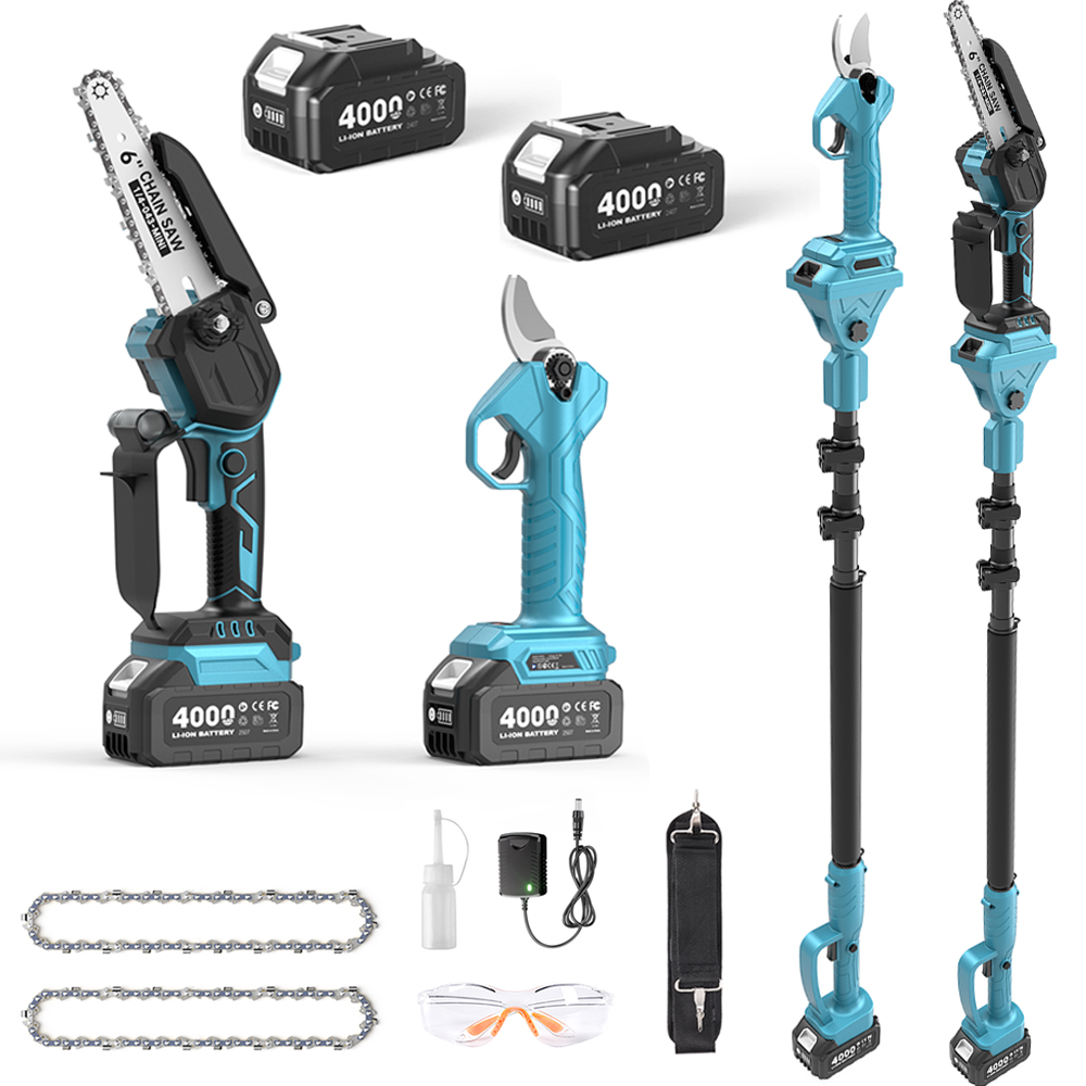 Taskstar 3-in-1 Borstelloze Te - Mini Electric Chainsaw 6 Inch recensie en prijs
