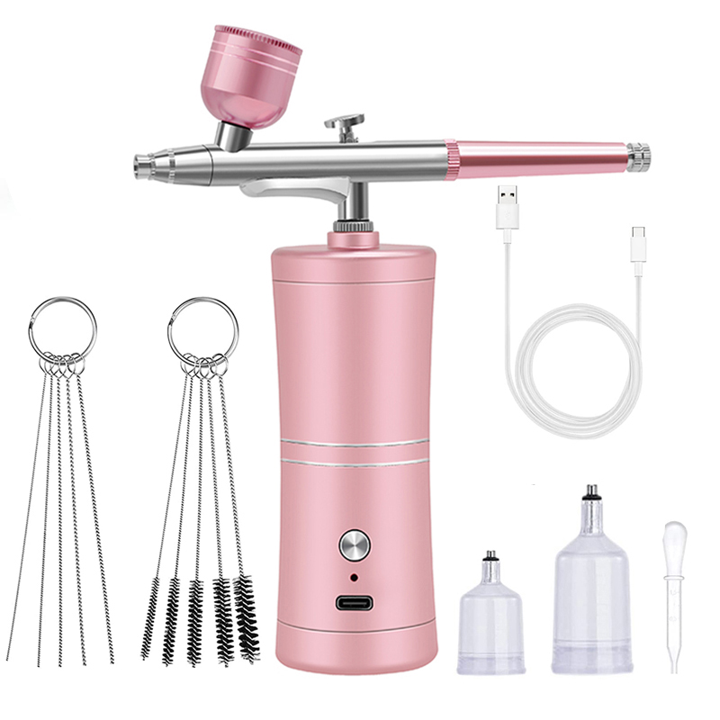 Draagbare oplaadbare draadloze - Airbrush Kit With Mini Compressor recensie en prijs