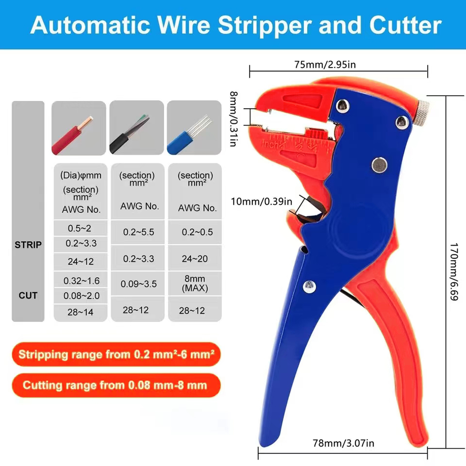 Automatische 2 In 1 Draad Stri - Automatic Wire Stripper Cutter recensie en prijs