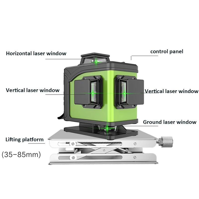 Groene laserdiode 16 lijnen 4D - Laser Level 16 Lines 4D Green recensie en prijs