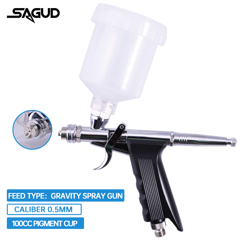 Zwaartekracht-Feed Airbrush Du - Airbrush Kit With Mini Compressor recensie en prijs